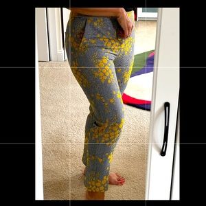 Zara plaid gray fitted pants rare sz Large NWT